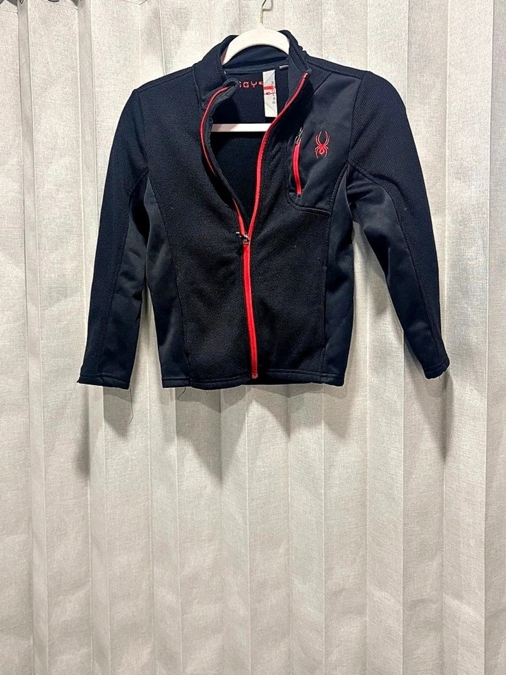 Spyder Black Performance Jacket Size S (7/8) Like New